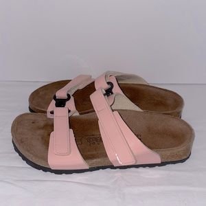 Birkenstock Birki’s Madura Powder Pink Patent Leather Sandals